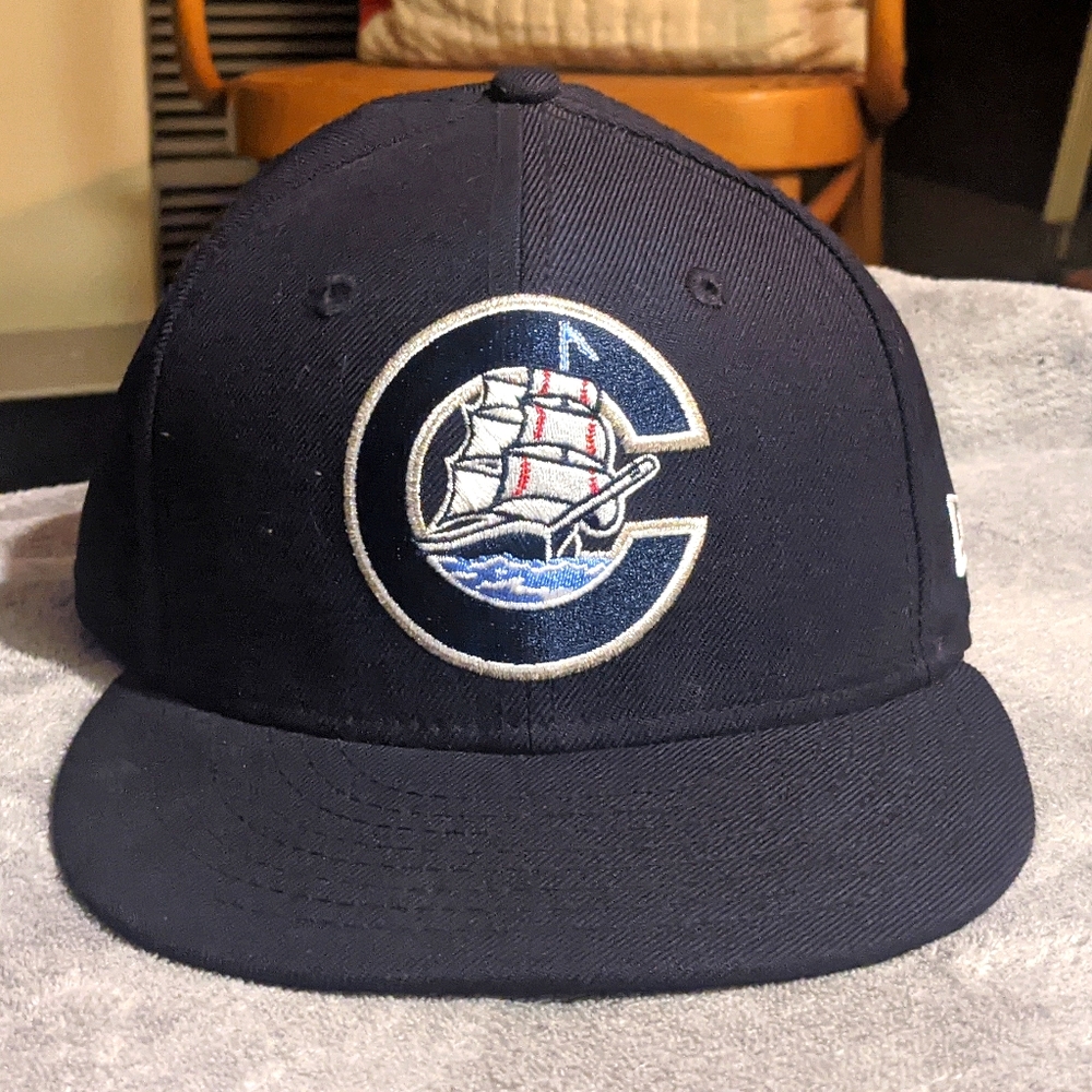 Columbus Clippers fitted hat.